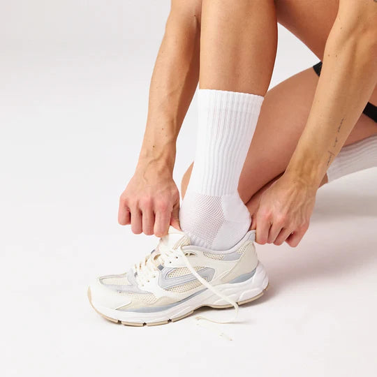 chaussettes de course hautes